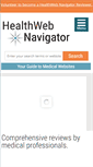 Mobile Screenshot of healthwebnav.org